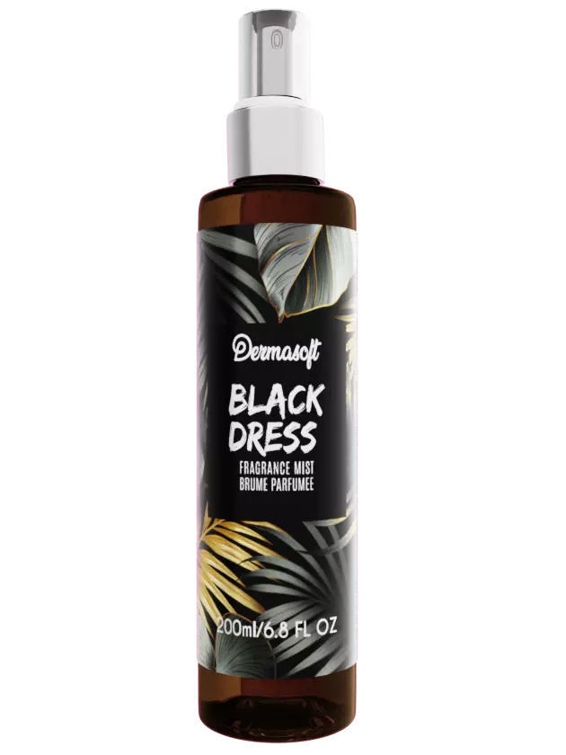 brume parfumee black dress